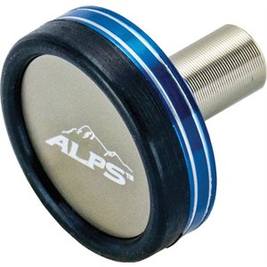 Butt Cap Alps Deluxe Size 27- Cobalt Blue / Silver