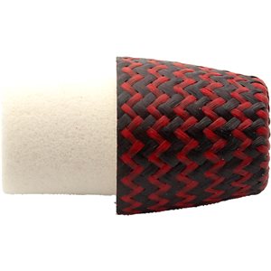 Red-Forecast Carbon Grip Fighting Butt 1.75"-375