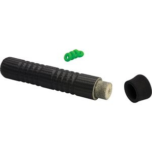 Forecast Carbon Hardwater Ice grip 5.5" .125" bore w / cap
