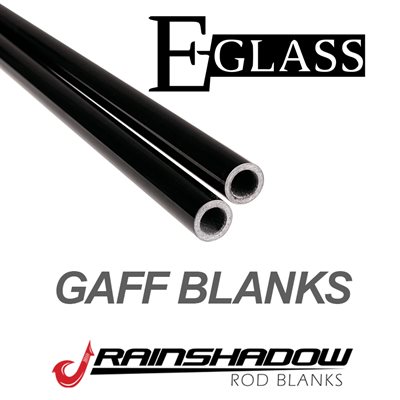 Gaff Handle Heavy 7' 10" In 3k Woven Design in Clear Gloss Finish