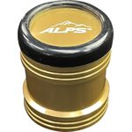 Aluminum Butt Cap 20mm - Gold