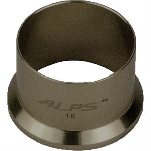 Alps Reel Seat Pipe Extension Ring Ti Chrome