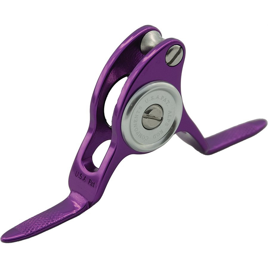 Roller Gde w / o ball bearing -Purple w / Slvr cover & Rlr