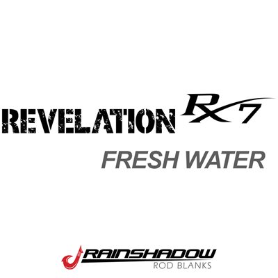 7' 2" 1 pc Rainshadow Revelation Cast Med-Hvy 12-20lb Special Edition Carbon / Satin White