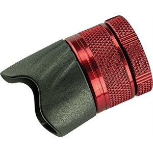 RPD Nut Nylon Graph double knurled - Red