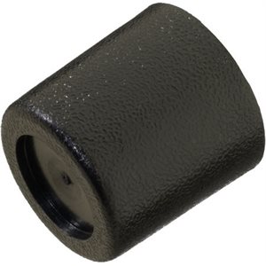 Butt Cap 25.4mm ID-Black