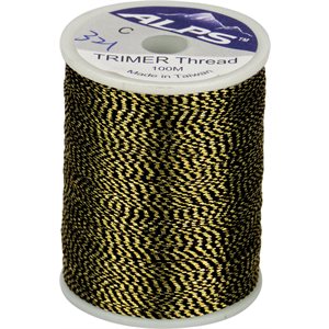 Trimer thread size C small spool - gold / black