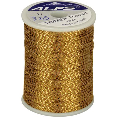 Trimer thread size C small spool - gold / brown