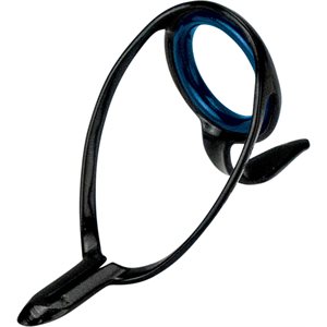 SS316- XN guide with Blue zirconium ring-Black frame